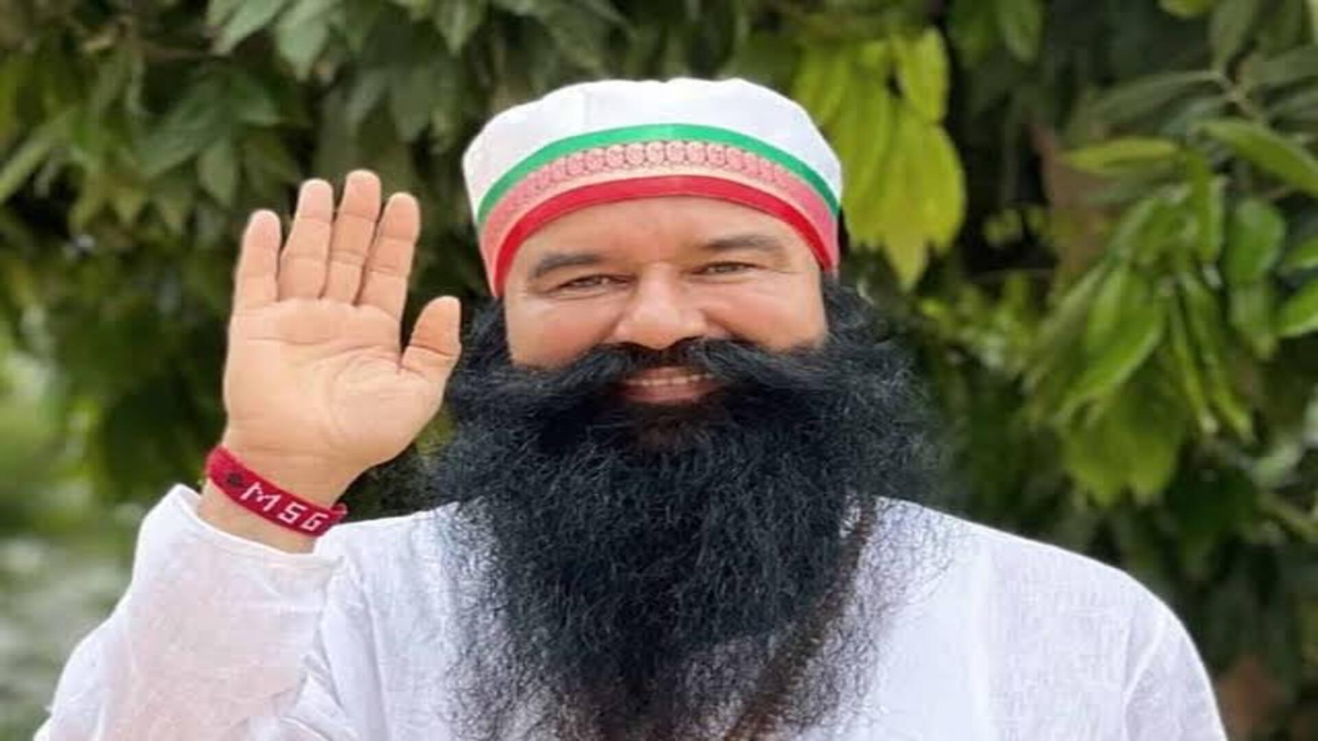 गुरमीत राम रहीम को 40 दिन की पैरोल, दोपहर 12 बजे सुनारिया जेल से रिहाई